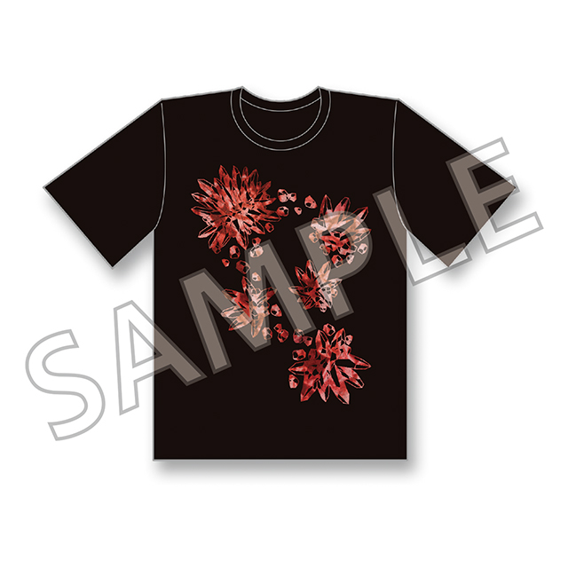 結晶風Tシャツ